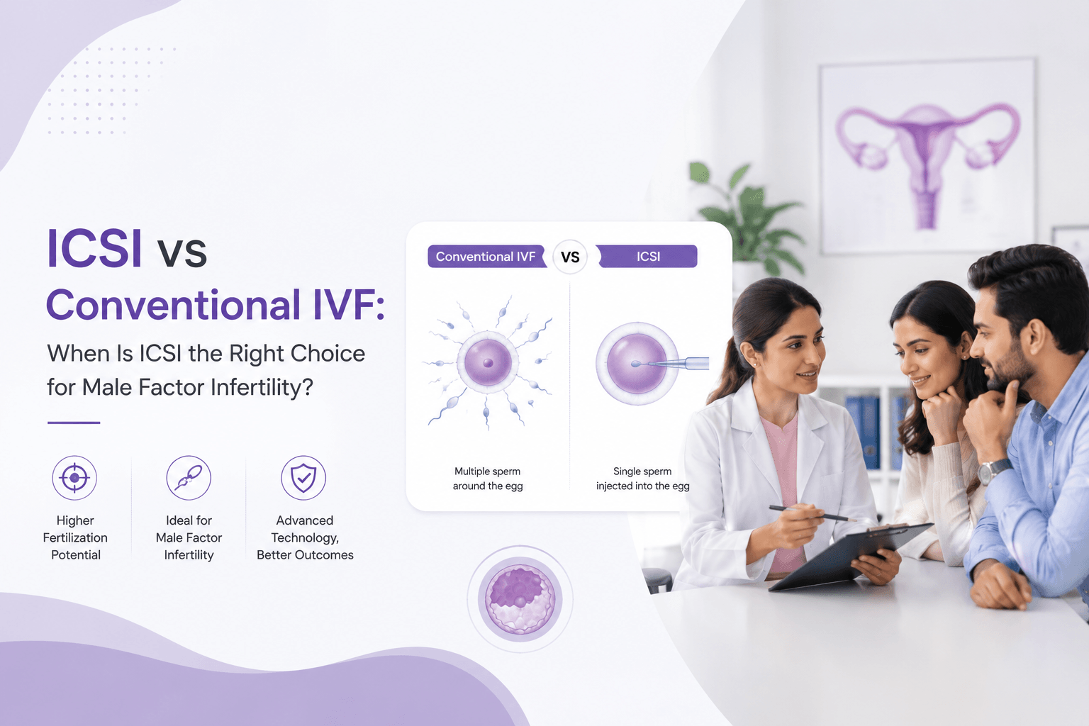 ICSI vs IVF